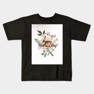 Mothers day bouquet design Kids T-Shirt